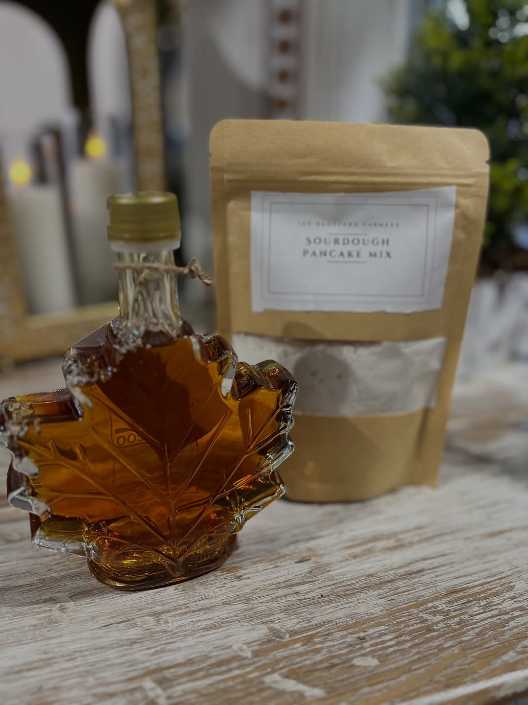 Home Run Harvest pure maple syrup at Millie's