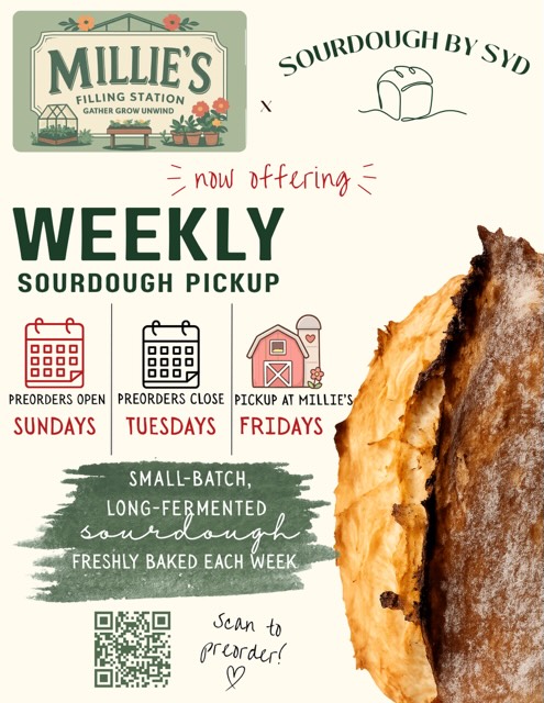 Sourdough by Syd at Millie's
